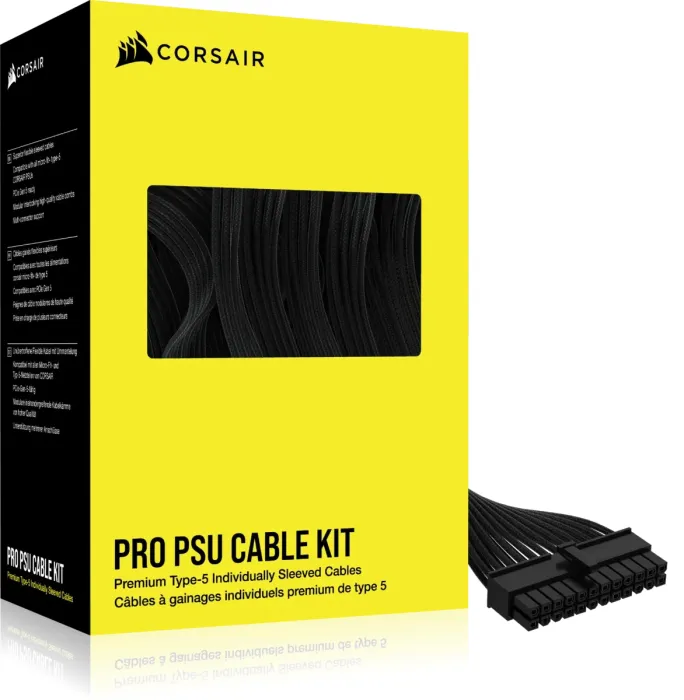 Corsair PSU Cable Kit Type 5 - Pro Kit, czarny