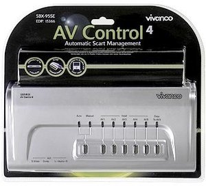 Vivanco SBX95SE AV-Control 4 switch SCART 4-krotny