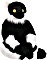 Wild Republic Cuddlekins Black & White Lemur (12230)