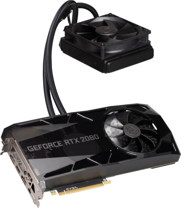 EVGA GeForce RTX 2080 FTW3 Ultra hybryda Gaming, 8GB GDDR6, HDMI, 3x DP, USB-C