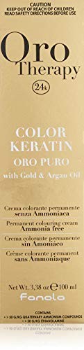 Fanola Oro Therapy Oro Puro Color Keratin kolor włosów 5.0 jasnobrązowy, 100ml