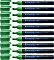 Przecinarki Maxx 233 marker permanentny zielony, sztuk 10 (123304#10)