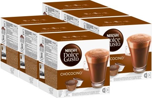 Nestlé Nescafe Dolce Gusto Chococino Kaffeekapseln, 48er-Pack (6x