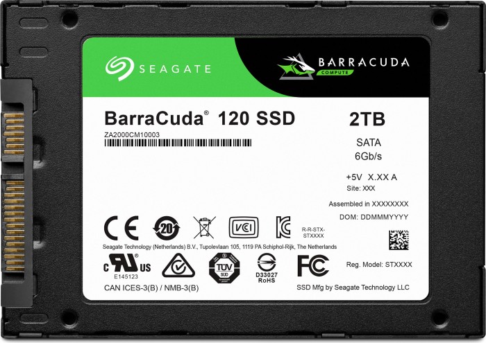 Seagate BarraCuda 120 SSD, SATA