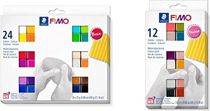 FIMO SOFT Modelliermasse-Set „Fashion“, 12er Set