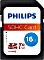 Philips R80/W20 SDHC 16GB, UHS-I U1, Class 10 (FM16SD45B)