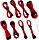 CableMod RT-Series Pro ModMesh Sleeved 12VHPWR Dual Cable Kit for ASUS and Seasonic, rot (CM-PRTS-16X2KIT-NKR-R)