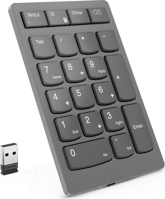 Lenovo Go Wireless Numeric Keypad szary, USB