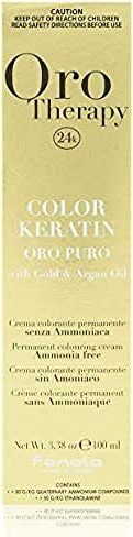 Fanola Oro Therapy Oro Puro Color Keratin kolor włosów 6.1 ciemny blond popielaty, 100ml