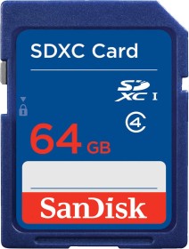 SDXC 64GB Class 4
