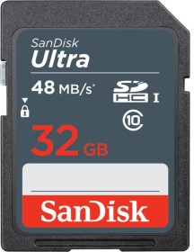 SanDisk Ultra R48 SDHC 32GB, UHS-I, Class 10 (SDSDUNB-032G-GN3IN)