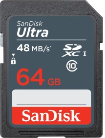 SanDisk Ultra R48 SDXC 64GB, UHS-I, Class 10 (SDSDUNB-064G-GN3IN)