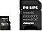 Philips R80/W20 microSDHC 32GB Kit, UHS-I U1, A1, Class 10 (FM32MP45B)