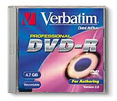 Verbatim DVD-R 4.7GB, 4x, Jewelcase 1 sztuka
