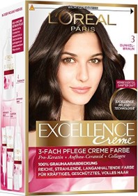 L'Oréal Excellence Creme Haarfarbe 3 dunkelbraun