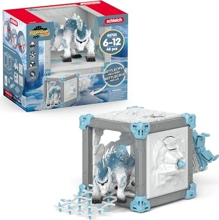 SCHLEICH ELDRADOR CREATURES - Ice Jet Con Mini Creatura (Playset 15 Pezzi) 42664
