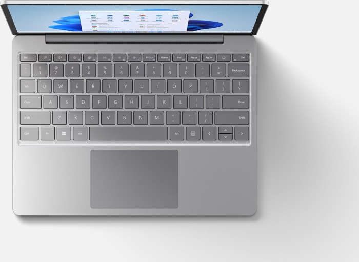 Microsoft Surface Laptop Go 2 Platin, Core i5-1135G7, 8GB RAM, 256GB SSD, DE