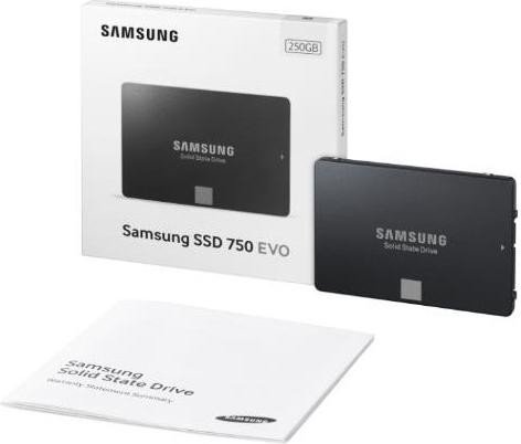 Samsung SSD 750 EVO 250GB, 2.5"/SATA 6Gb/s