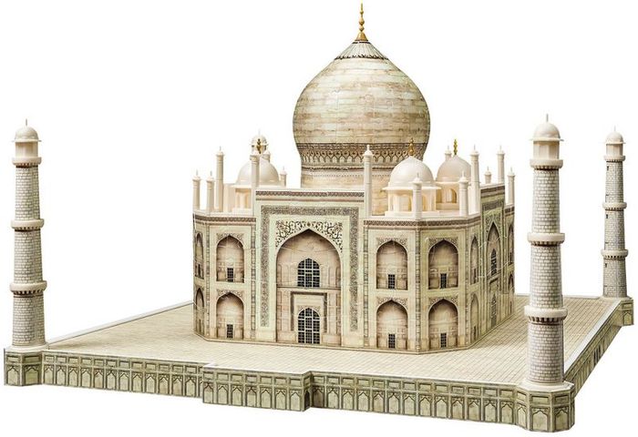 Puzzle Taj Mahal Mausoleum Grabstätte Mogulstil Grabmal Baukunst Gebetsstätte 