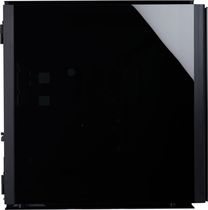 Corsair Obsidian 1000D, Glasfenster