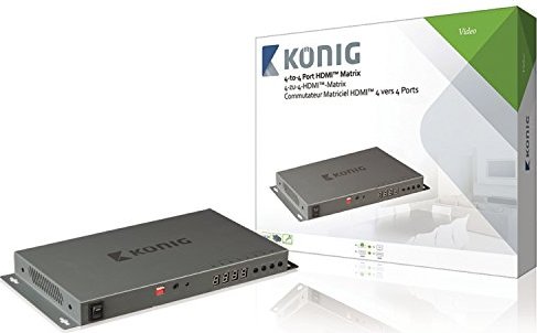 König KNVMA3444 HDMI Matrix Switch