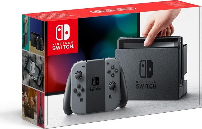 Nintendo Switch schwarz/grau
