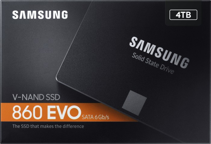 Samsung SSD 860 EVO 4TB, 2.5" / SATA 6Gb/s
