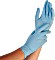 Franz Mensch Hygostar Nitril Safe Super Stretch Einweghandschuhe M blau, 100 Stück (261581)