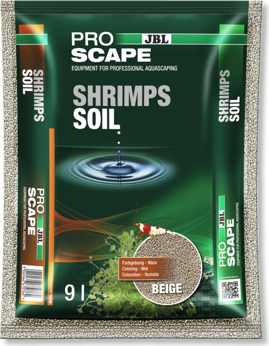 JBL Pro Scape Shrimps Soil Beige woda słodka-Akwaria ziemia do krewetki-Akwaria, 9l