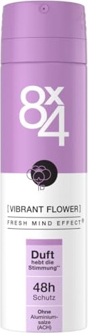 8x4 No.4 Vibrant Flower dezodorant spray, 150ml