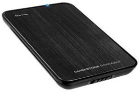Sharkoon Quickstore portable schwarz 640GB, USB 2.0