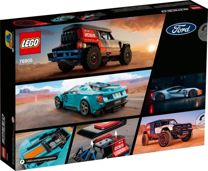 LEGO Speed Champions - Ford GT Heritage Edition und Bronco R