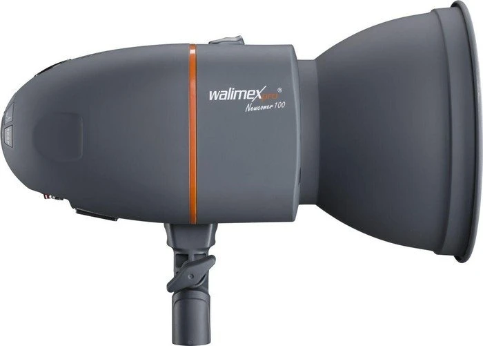 Walimex Pro Newcomer 100 Studioflitser II – 100W Flitser Met 2.4GHz Radio, LED Stel Licht, Bowens-vatting, Compact En Licht (0.75kg), Voor Beginners