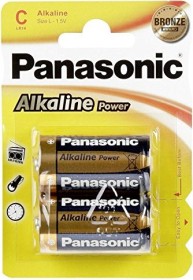 Panasonic Alkaline Power Baby C, 2-pack