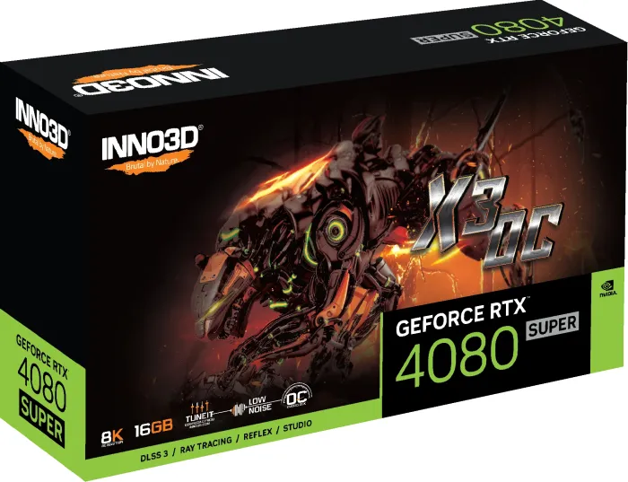 INNO3D GeForce RTX 4080 SUPER X3 OC, 16GB GDDR6X, HDMI, 3x DP