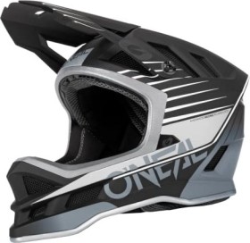 O'Neal Blade Polyacrylite Delta Fullface-Helm schwarz/weiß