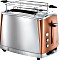 Russell Hobbs Luna toster copper accents (24290-56)