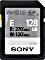 Sony SF-E Series R270/W120 SDXC 128GB, UHS-II U3, Class 10 (SF-E128)