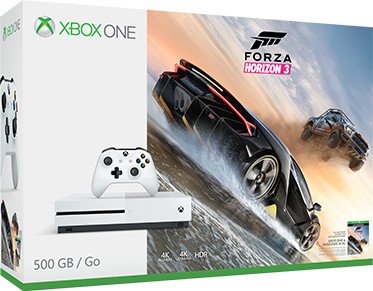 Microsoft Xbox One S - 500GB Forza Horizon 3 Bundle weiß