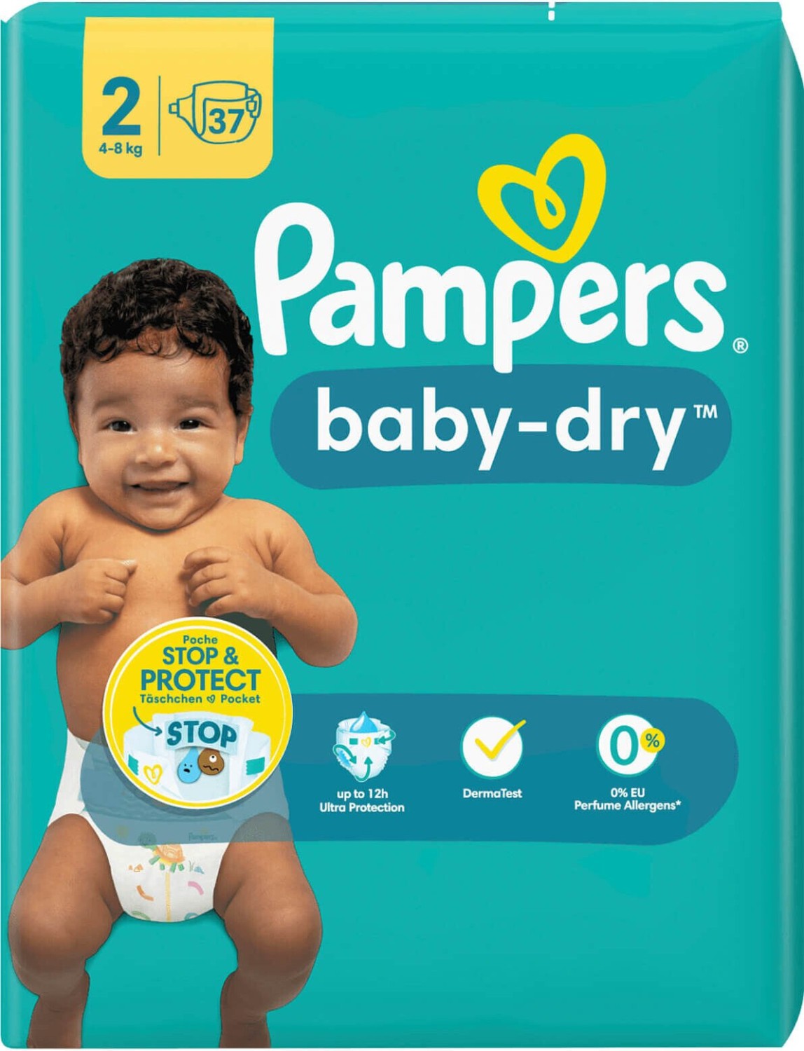 tafereel oplichter Worstelen Pampers Baby-Dry Gr.2 Einwegwindel, 4-8kg, 37 Stück ab € 7,45 (2023) |  Preisvergleich Geizhals Deutschland