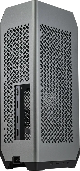Cooler Master NCORE 100 MAX Dark grey, szary/czarny, szklane okno, mini-ITX, 850W SFX