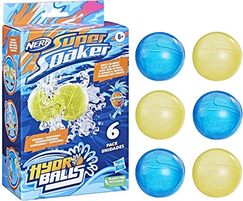 Hasbro NERF Super Soaker Hydro Balls 6-Pack