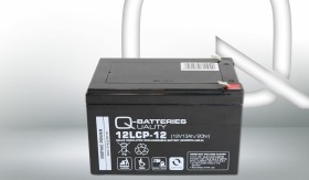 Q-Batteries Bleiakku 12LCP-12