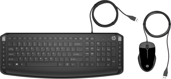 HP Pavillon Tastatur und Maus 200, schwarz, USB, US  ...
