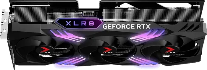 PNY GeForce RTX 4070 Ti SUPER XLR8 Gaming Verto Epic-X RGB Overclocked Triple Fan, 16GB GDDR6X, HDMI, 3x DP