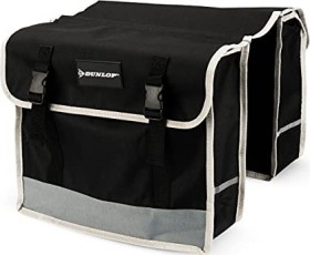 Dunlop Satteltasche Doppeltasche Gepäcktasche schwarz (41740)