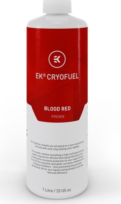 EK Water Blocks EK-CryoFuel Blood Red, Kühlflüssigkeit, 1l