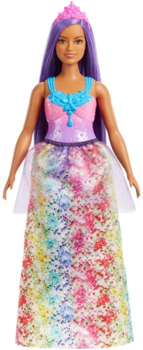 Barbie Dreamtopia Princess Doll (Curvy Purple Hair)