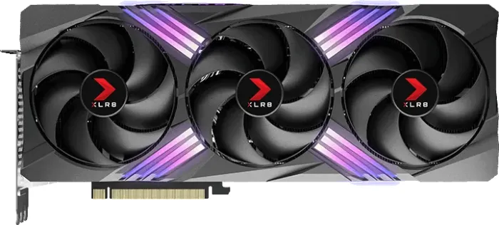 PNY GeForce RTX 4080 SUPER XLR8 Gaming Verto Epic-X RGB Overclocked Triple Fan, 16GB GDDR6X, HDMI, 3x DP