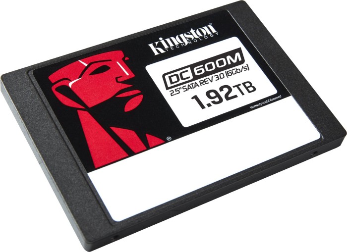 Kingston DC600M Data centralny Series Mixed-Use SSD - 1DWPD 1.92TB, SED, 2.5" / SATA 6Gb/s